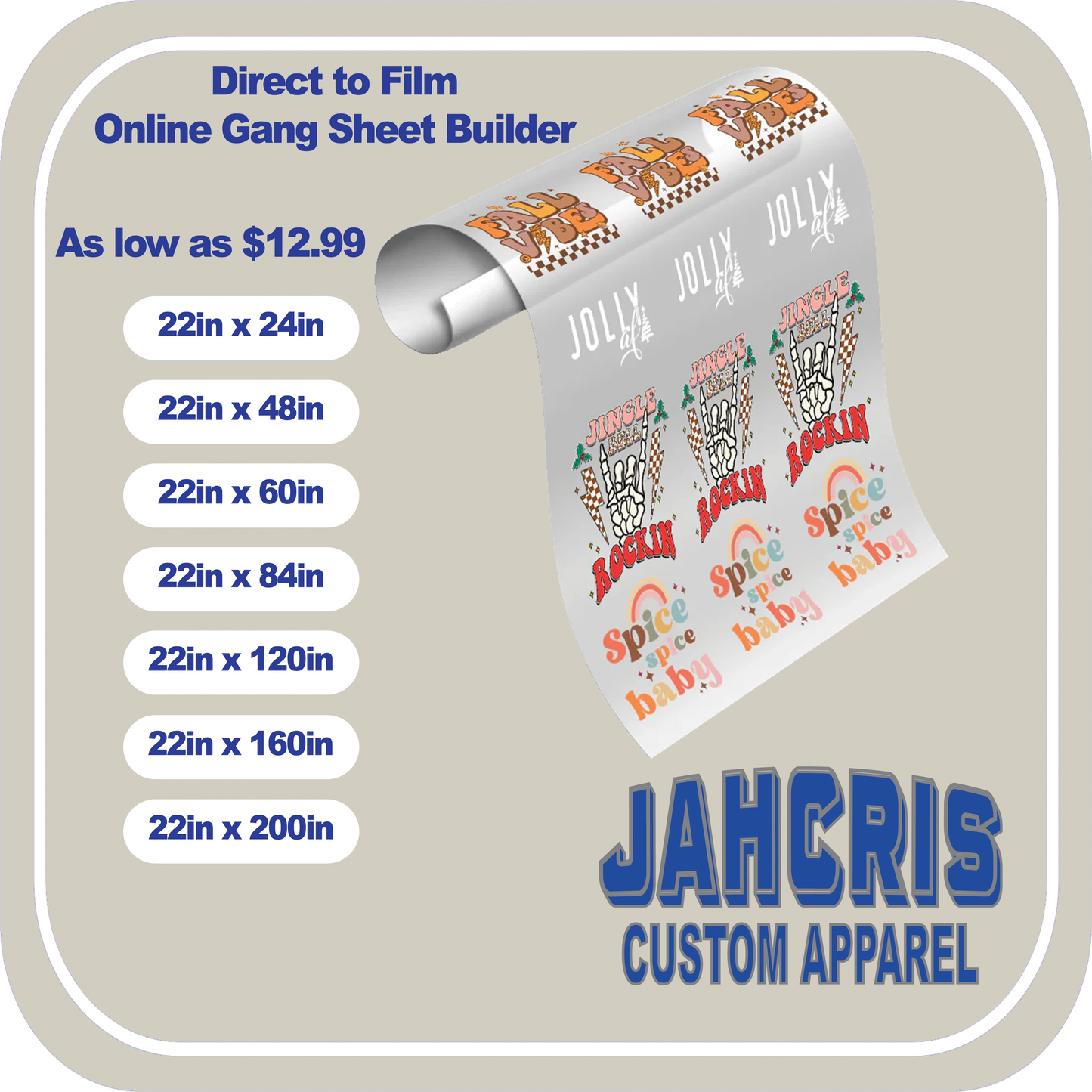 DTF Gang Sheet Builder