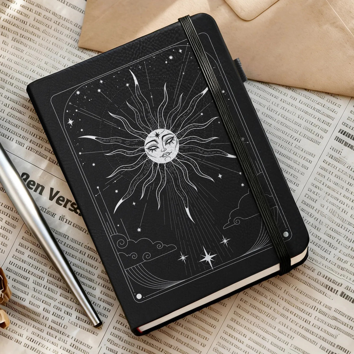 Custom Laser-Engraved Leather Journal | Personalized Notebook