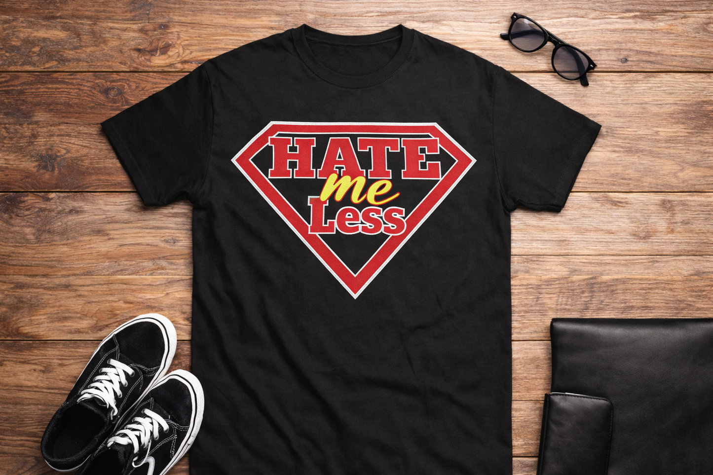 Hate Me Less T-Shirts